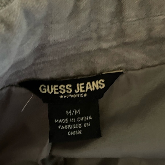 Guess velour jacket with back bow and shoulder pads EUC - Picture 8 of 8